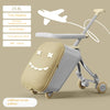 Image of Luggage Children's Riding And Boarding Machine Trolley Case