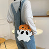 Image of Halloween Shouder Bags Creative 3D Cartoon Pumpkin Ghost Design Cute Bags Women Cell Phone Purses Novelty Personalized Candy Crossbody Bags