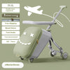 Image of Luggage Children's Riding And Boarding Machine Trolley Case