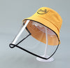 Image of Child Protection Products Hot Buy Anti-spitting Protective Hat Dustproof Cover Kids Boys Girls Fisherman Hat