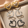 Image of Cross-border Stainless Steel Non-fading Light Luxury Design Ear Studs