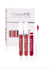 Matte Lip Gloss Set, 6Pcs Long-Lasting Wear Waterproof Liquid Lipstick Kit Lip Makeup Set