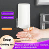 Image of Soap Grinder Dispenser Soap Box Wall Mounted Dry Organizer Box Soap Powder Grinding Box For Restaurant Kitchen Office Gyms Hotel